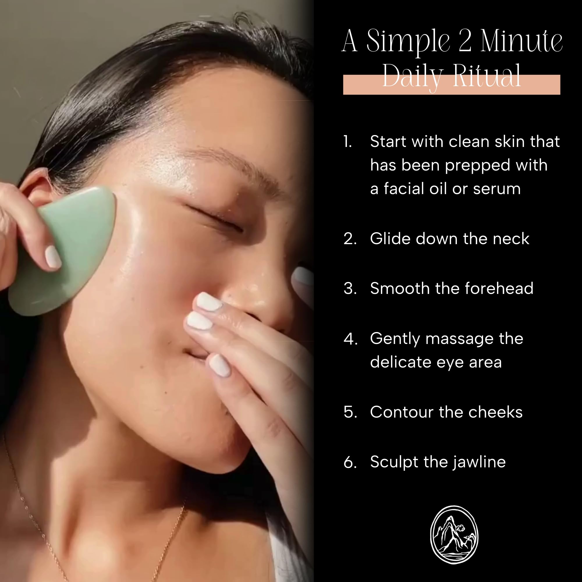 Amazon.co.jp: Mount Lai - ステンレススチール Gua Sha フェイシャル